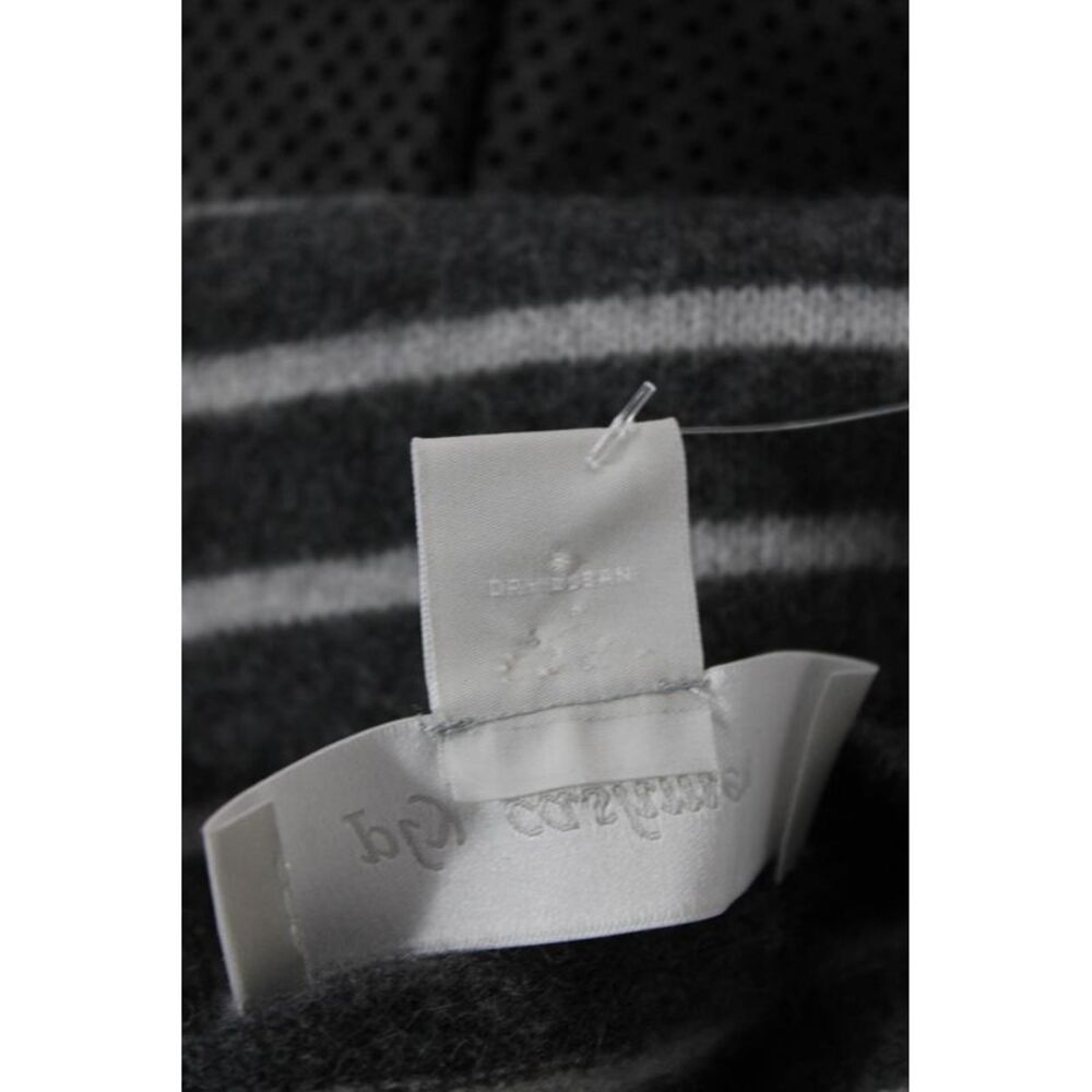 Ply Cashmere Womens Long Sleeve Striped Cashmere Sweater Gray Size Extra Small - Picture 5 of 6
